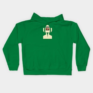 Simple Bot Kids Hoodie